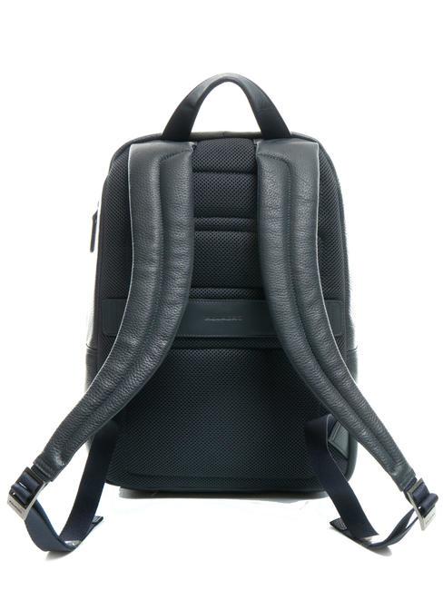 ILI Rucsac pentru laptop din piele de 14 inchi albastru - Rucsacuri pentru laptop