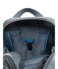 PIQUADRO ILI Rucsac pentru laptop din piele de 14 inchi albastru - Rucsacuri pentru laptop - 5