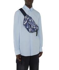 TRUSSARDI EVIN Husă din nailon ventilator.heatmap albastru - Borsete de br&acirc;u - 5