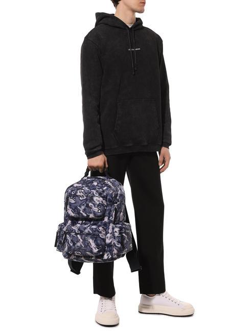 EVIN Rucsac din nailon ventilator.heatmap albastru - Rucsacuri pentru școală și timp liber