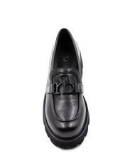 ROCCOBAROCCO RB LOGO Mocasini cu platforma negru - Pantofi femei - 3