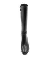ROCCOBAROCCO RB LOGO ROUND Cizme cu toc &icirc;nalt negru - Pantofi femei - 3