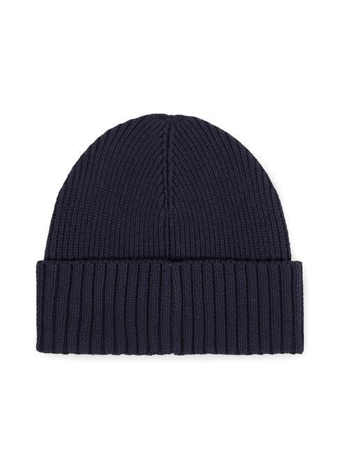 MONOTYPE BEANIE Palarie din bumbac si lana albastru spațial - Căciuli