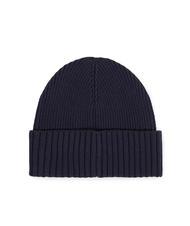 TOMMY HILFIGER MONOTYPE BEANIE Palarie din bumbac si lana albastru spațial - Căciuli - 2