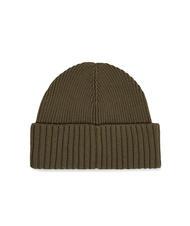 TOMMY HILFIGER MONOTYPE BEANIE Palarie din bumbac si lana verde armată - Căciuli - 2