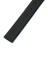 PIQUADRO BLUE SQUARE Centura reversibila negru-albastru - Curele - 5