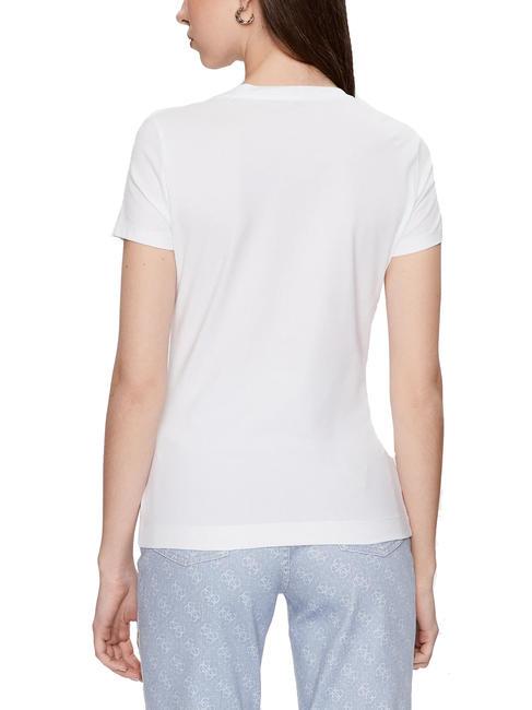 MINI LOGO Tricou cu logo 1984 alb purpuriu - tricou
