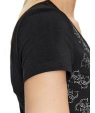 GUESS ALLOVER Tricou cu logo peste tot jetbla - tricou - 3