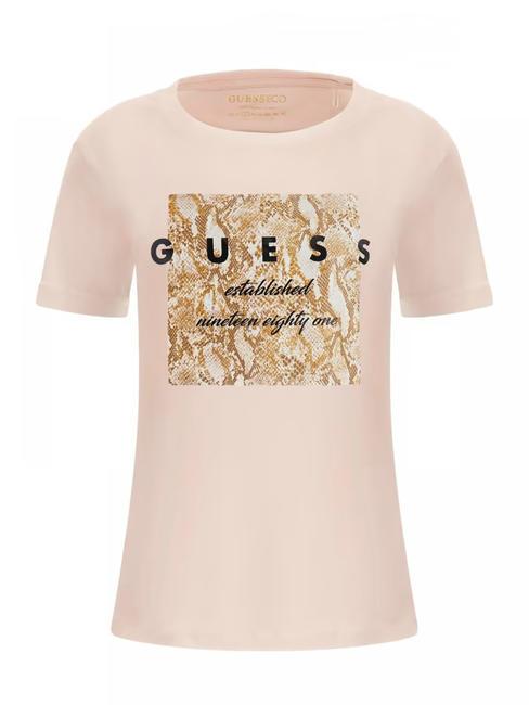 RELAXED Tricou cu inel dolly roz - tricou