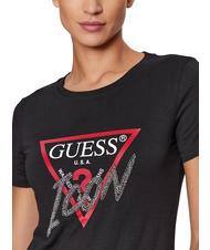 GUESS ICON Tricou cu crampoane jetbla - tricou - 3
