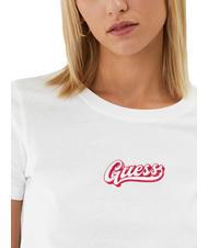 GUESS LOS ANGELES Tricou cu imprimeu pe spate flori albe - tricou - 3