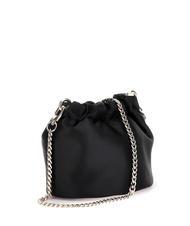GUESS VELINA Geantă tip găleată cu curea de umăr cu lanț BLACK - Genți femei - 2