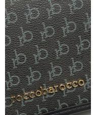 ROCCOBAROCCO DEVA Geantă mare de umăr negru - Genți femei - 4