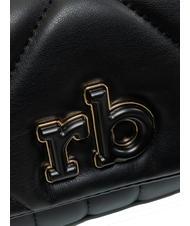 ROCCOBAROCCO DEA Geantă de umăr matlasată negru - Genți femei - 3