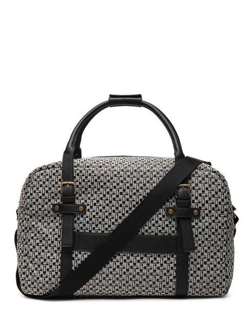 VOYAGE Geantă duffle cu curea de umăr logo negru - Genți de voiaj