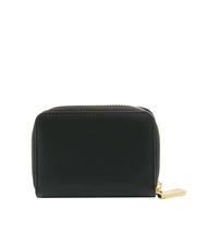 POLLINI GRAINED Portofel mic cu fermoar negru - Portofele femei - 3