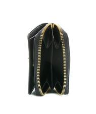 POLLINI GRAINED Portofel mic cu fermoar negru - Portofele femei - 4