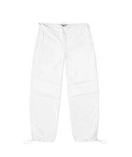 TOMMY HILFIGER TOMMY JEANS Parachute Wind  Pantaloni ușori alb - Pantaloni pentru femei - 4