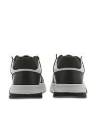 TOMMY HILFIGER TOMMY JEANS Leather Cupsole Tenisi din piele verde peltru/ecru - Pantofi bărbați - 4
