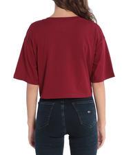 TOMMY HILFIGER TOMMY JEANS New Varsity Tricou din bumbac roșu - tricou - 2