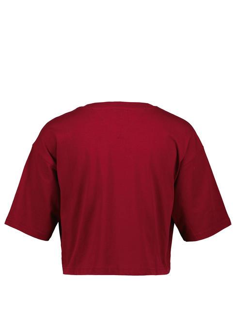 TOMMY JEANS New Varsity Tricou din bumbac roșu - tricou