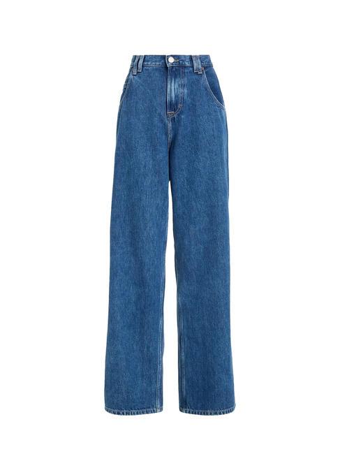 TOMMY JEANS DAISY Blugi Baggie mari denim mediu - Jeans