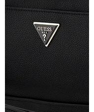 GUESS MERIDIAN Geantă de umăr mică BLACK - Genți femei - 4