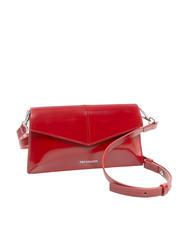 TRUSSARDI SALIS Geantă clutch din piele strălucitoare - Portofele femei