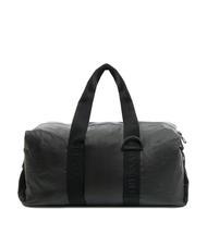 TRUSSARDI TECHNICAL Geantă duffle cu curea de umăr BLACK - Genți de voiaj - 4
