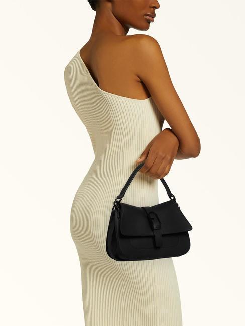 FLOW Mini geantă de mână negru - Genți femei