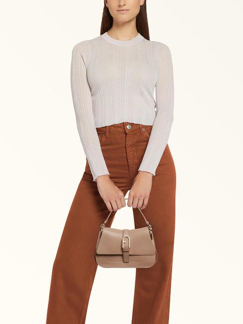 FLOW Mini geantă de mână greige - Genți femei