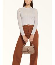 FURLA FLOW Mini geantă de mână greige - Genți femei - 6