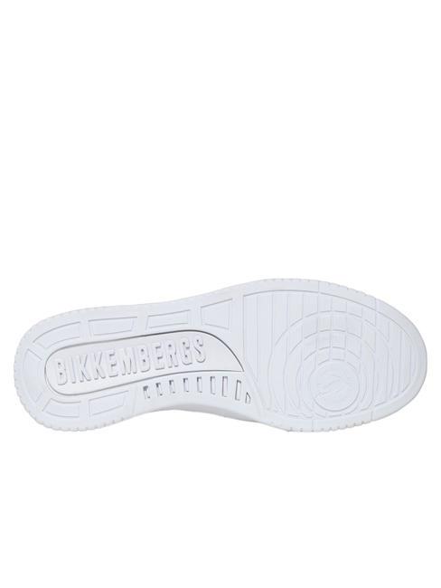 BASKET Tenisi din piele gheață/roșu - Pantofi bărbați