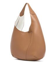 GIANNI CHIARINI EUFORIA Geanta din piele cu husa alb-cafee - Genți femei - 3