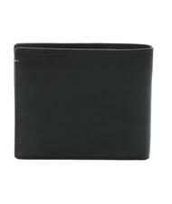 SPALDING COLOR WALLET Portofel de piele negru/bleumarin - Portofele bărbați - 3