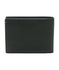 SPALDING NEW YORK COLOR WALLET  Portofel mic din piele negru/bleumarin - Portofele bărbați - 3