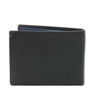 SPALDING NEW YORK COLOR WALLET Portofel din piele bicolor negru/bleumarin - Portofele bărbați - 3