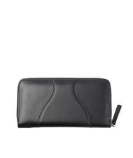 TRUSSARDI YUMA Fermoar mare &icirc;n jurul portofelului BLACK - Portofele femei - 3