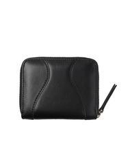TRUSSARDI YUMA Portofel din piele mic cu fermoar BLACK - Portofele femei - 3