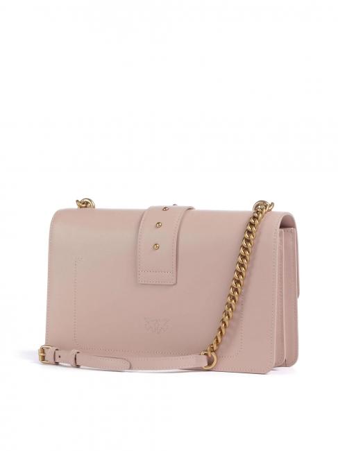 CLASSIC LOVE BAG O singură geantă pulbere-aur antic - Genți femei