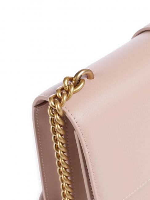 CLASSIC LOVE BAG O singură geantă pulbere-aur antic - Genți femei