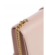 PINKO CLASSIC LOVE BAG O singură geantă pulbere-aur antic - Genți femei - 3