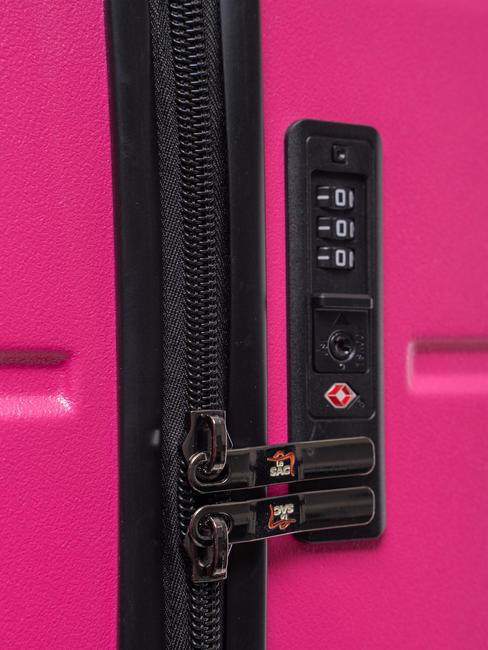 TOURING Cărucior pentru bagaje de m&acirc;nă Trandafir - Trolere rigide