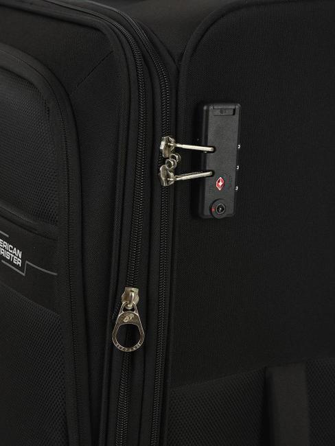 DEEP DIVE Cărucior mare extensibil negru / gri - Trolere semirigide