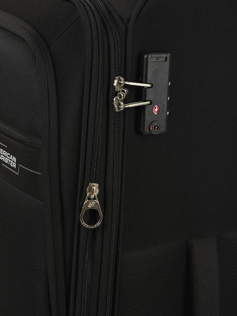 DEEP DIVE Cărucior mediu extensibil negru / gri - Trolere semirigide