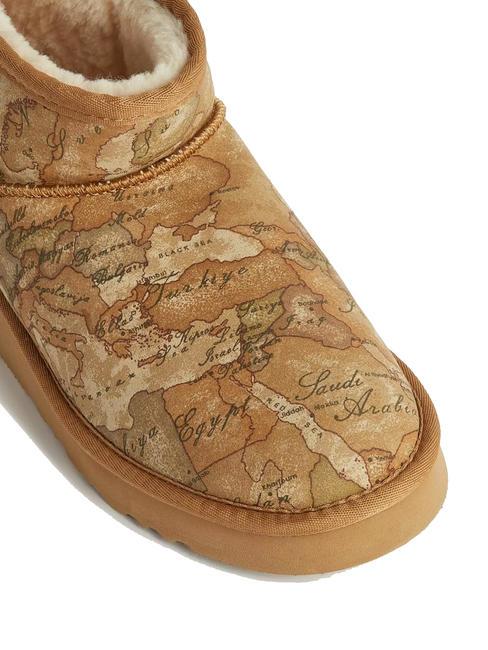 GEO CLASSIC Botine captusite NATURAL - Pantofi femei