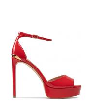 GUESS CAMPIONARIO - ALDEN2 D&Eacute;COLLET&Eacute; RED - Pantofi femei - 3