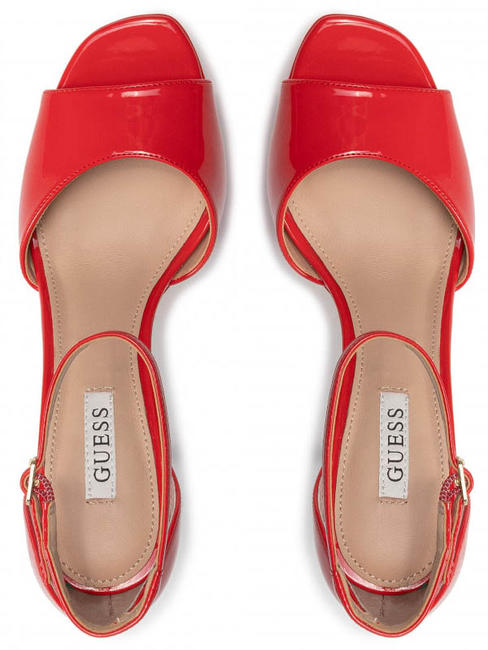 CAMPIONARIO - ALDEN2 D&Eacute;COLLET&Eacute; RED - Pantofi femei