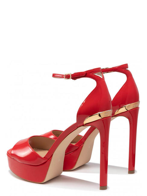 CAMPIONARIO - ALDEN2 D&Eacute;COLLET&Eacute; RED - Pantofi femei