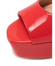 GUESS CAMPIONARIO - ALDEN2 D&Eacute;COLLET&Eacute; RED - Pantofi femei - 6